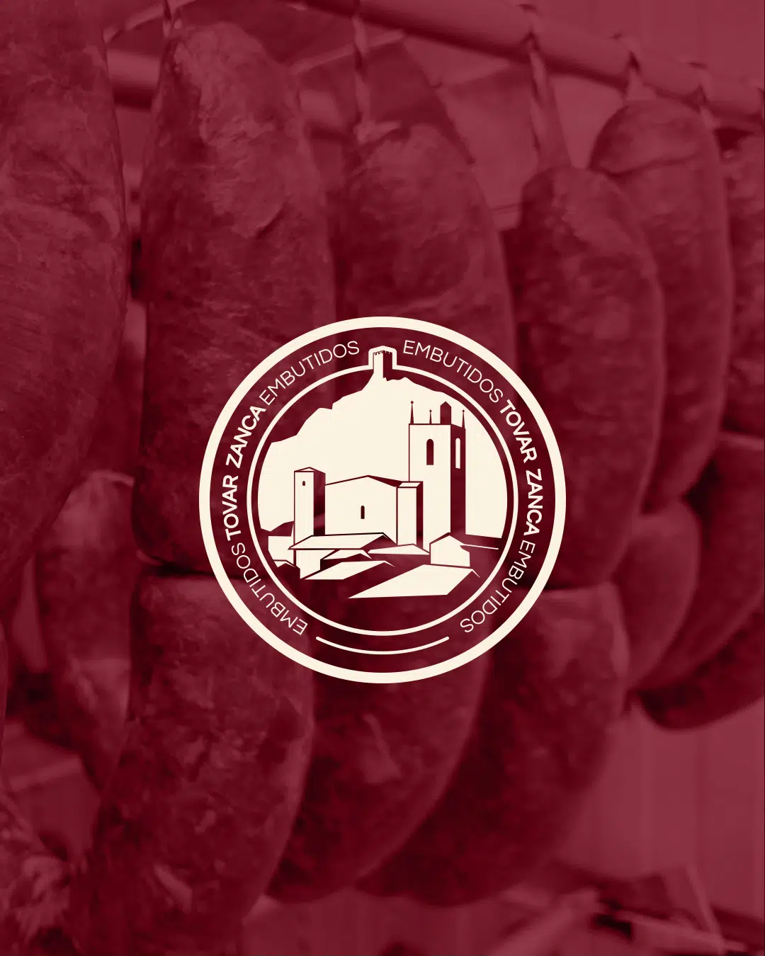 Diseño del logotipo de Embutidos Tovar Zanca con identidad tradicional